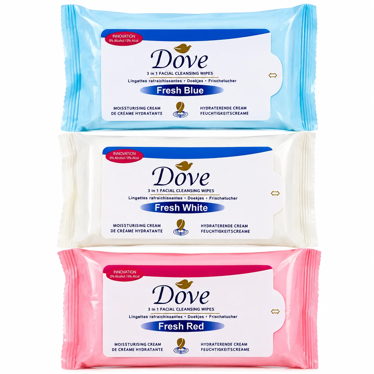 دستمال مرطوب صورت داوDove