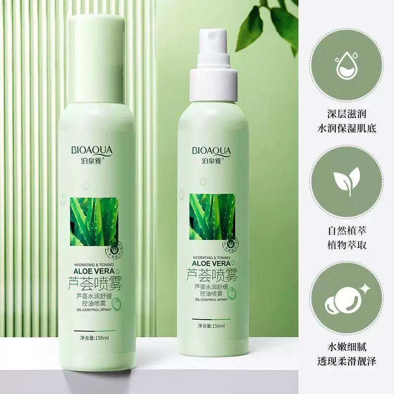 اسپری آبرسان آلوئه ورا بیوآکوا مدل Hydrating Soothing حجم 150 میلی‌لیتر - تصویر 2