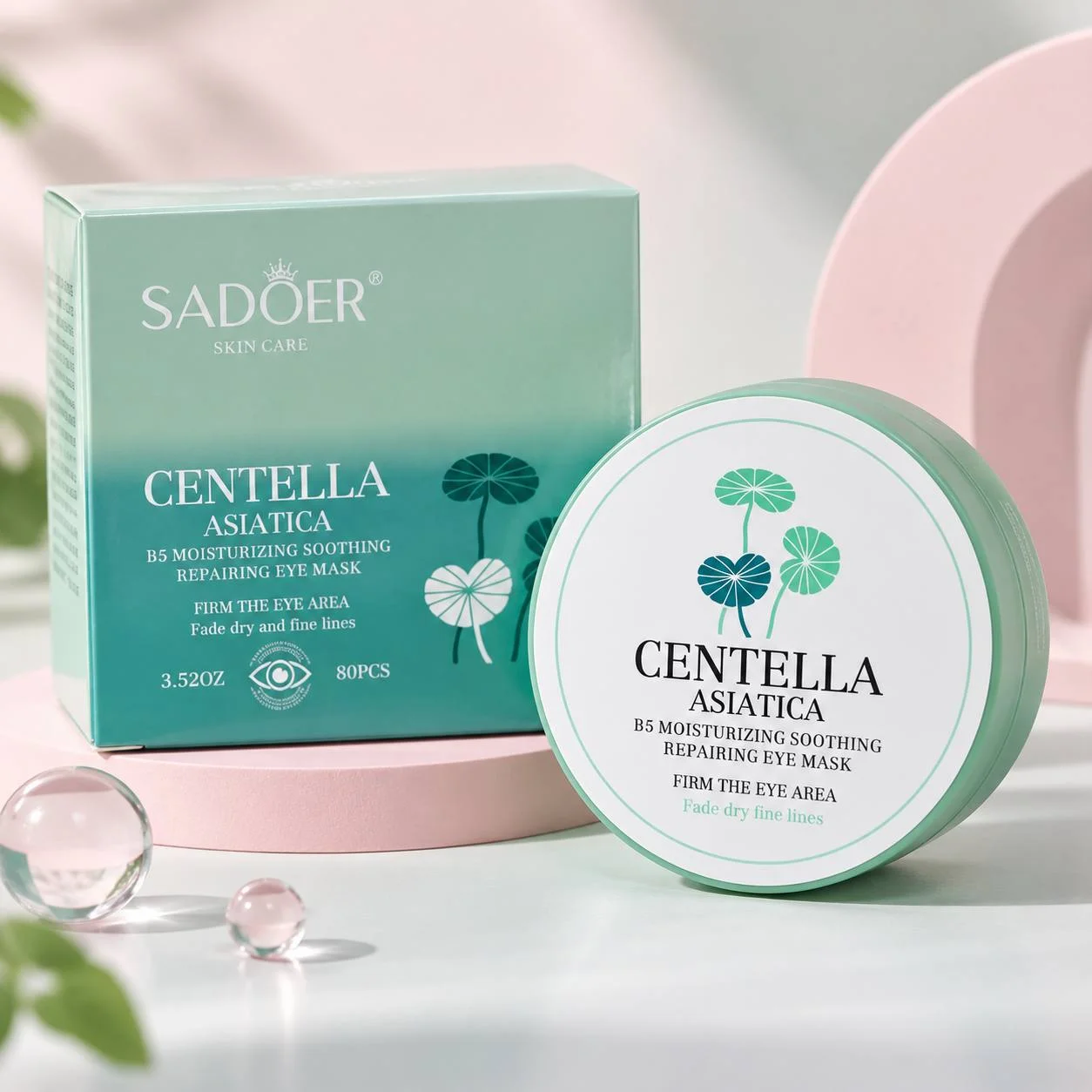 ماسک زیر چشم SADOER مدل Centella Asiatica