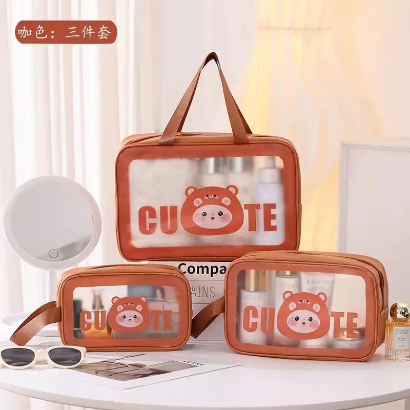 ست ۳ عددی واش بگ فانتزی (کیف آرایشی مسافرتی)