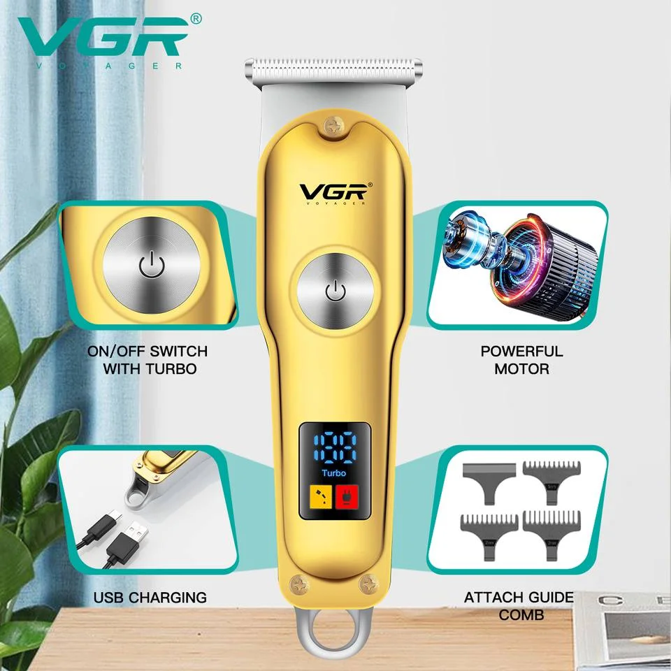 ماشین اصلاح سر و صورت وی جی آر مدل V-6451 - تصویر 4