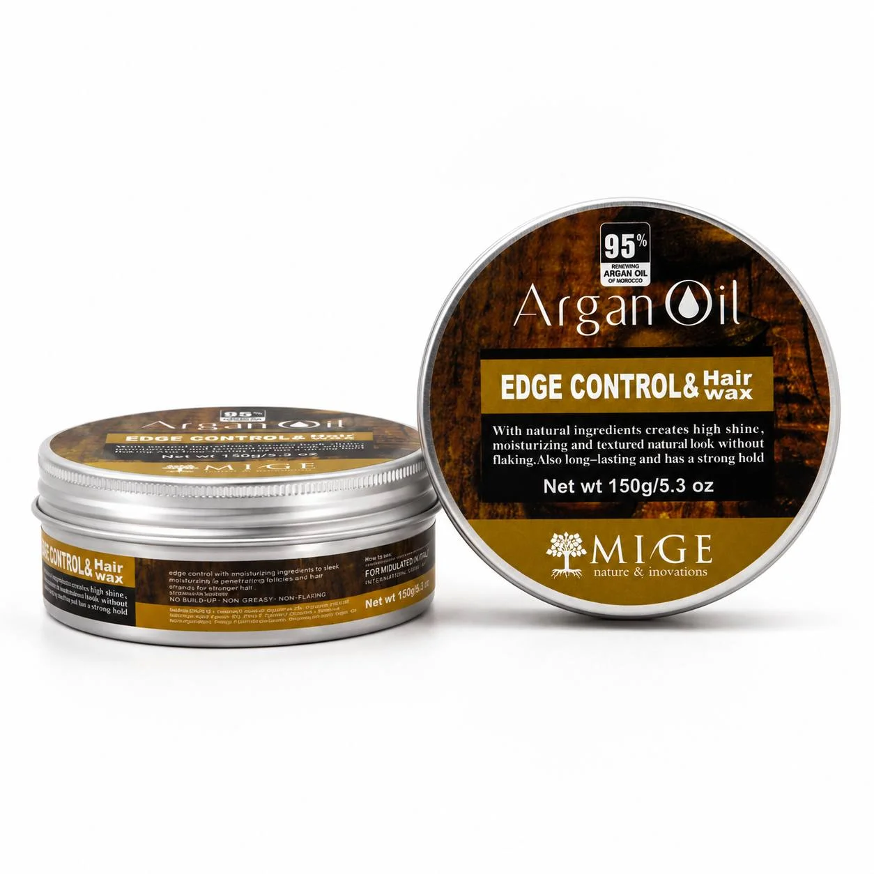 واکس و حالت دهنده مو میگ حاوی روغن آرگان مدل Edge Control