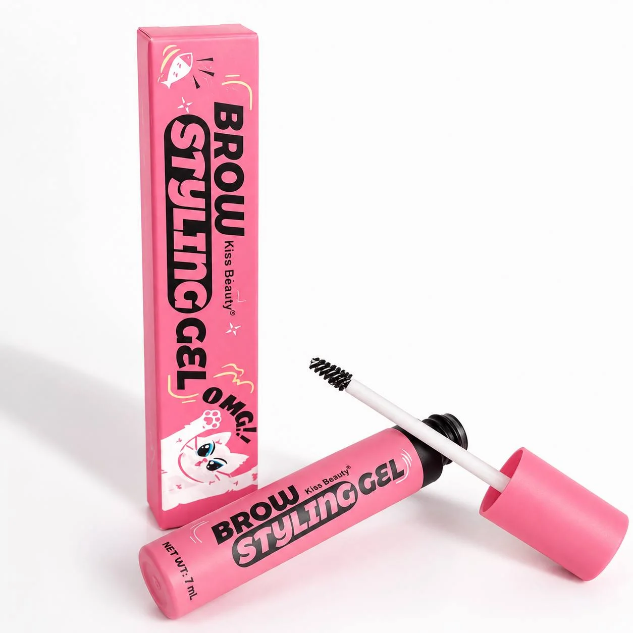 ژل فیکس ابرو Kiss Beauty مدل Brow Styling Gel - تصویر 2