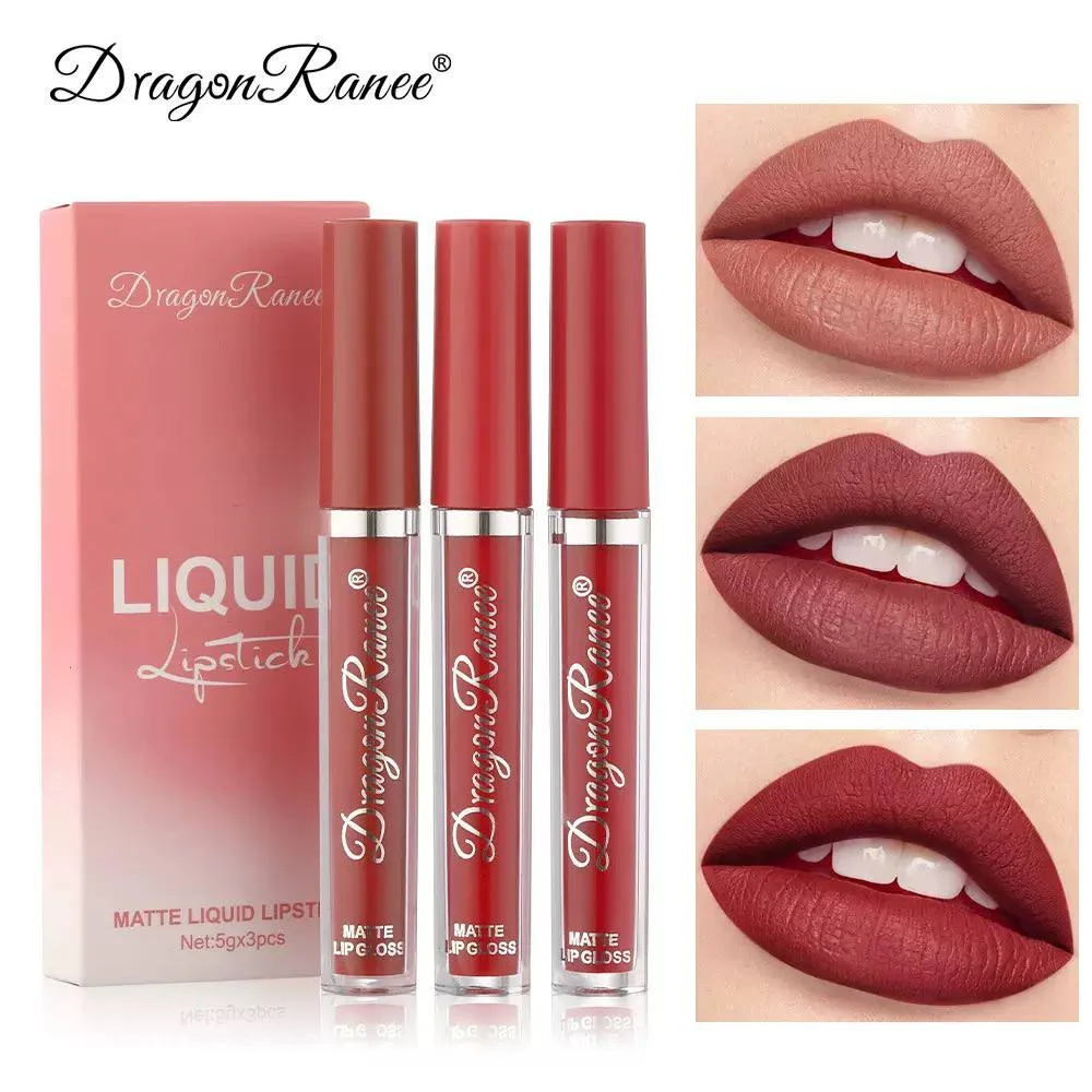 پک رژ لب مایع مات Dragon Ranee مجموعه 3 عددی - تصویر 8