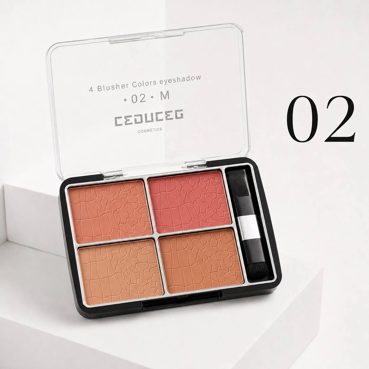 پالت رژگونه ۴ رنگ CEDOUCEG - تصویر 3