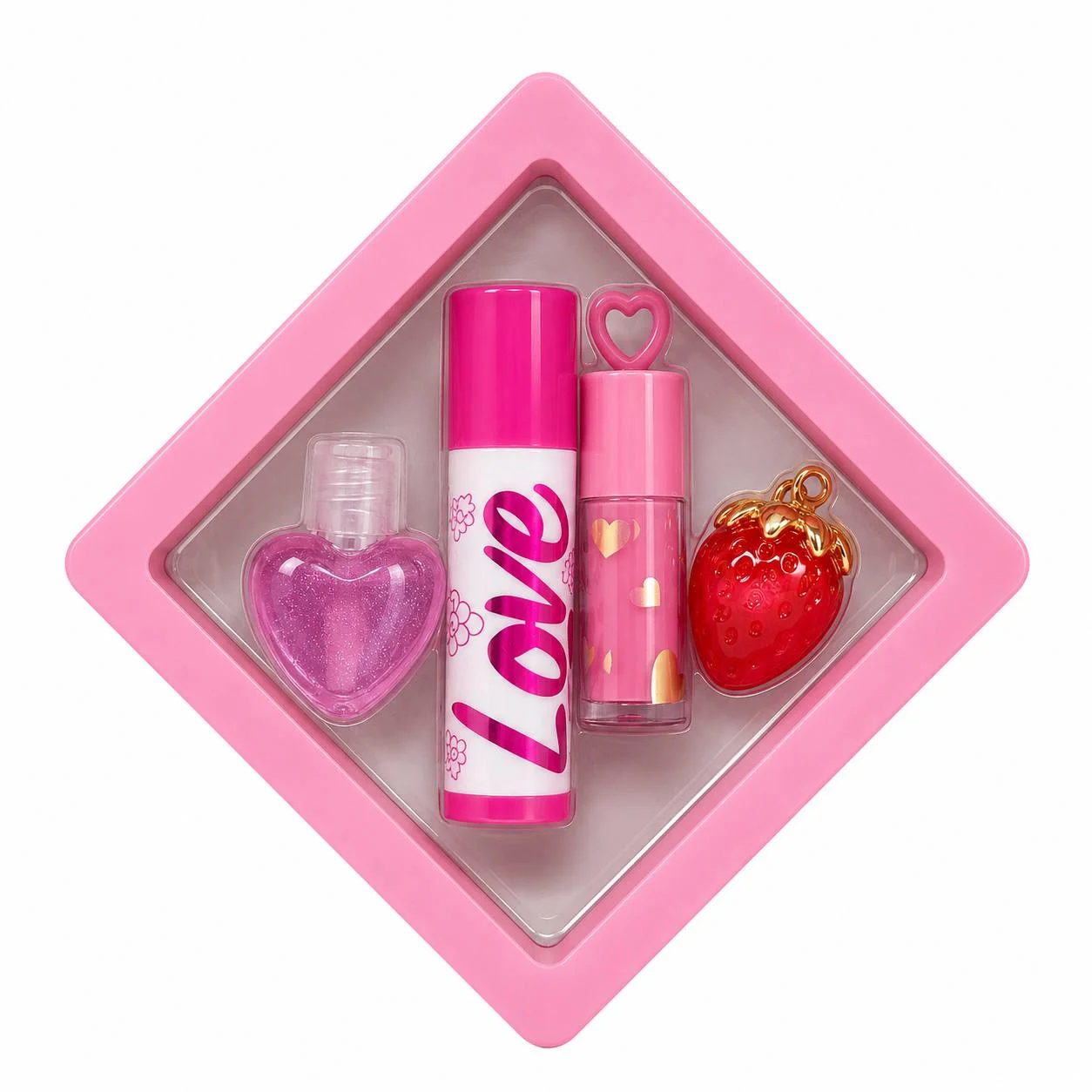 پک هدیه آرایشی فانتزی طرح Love