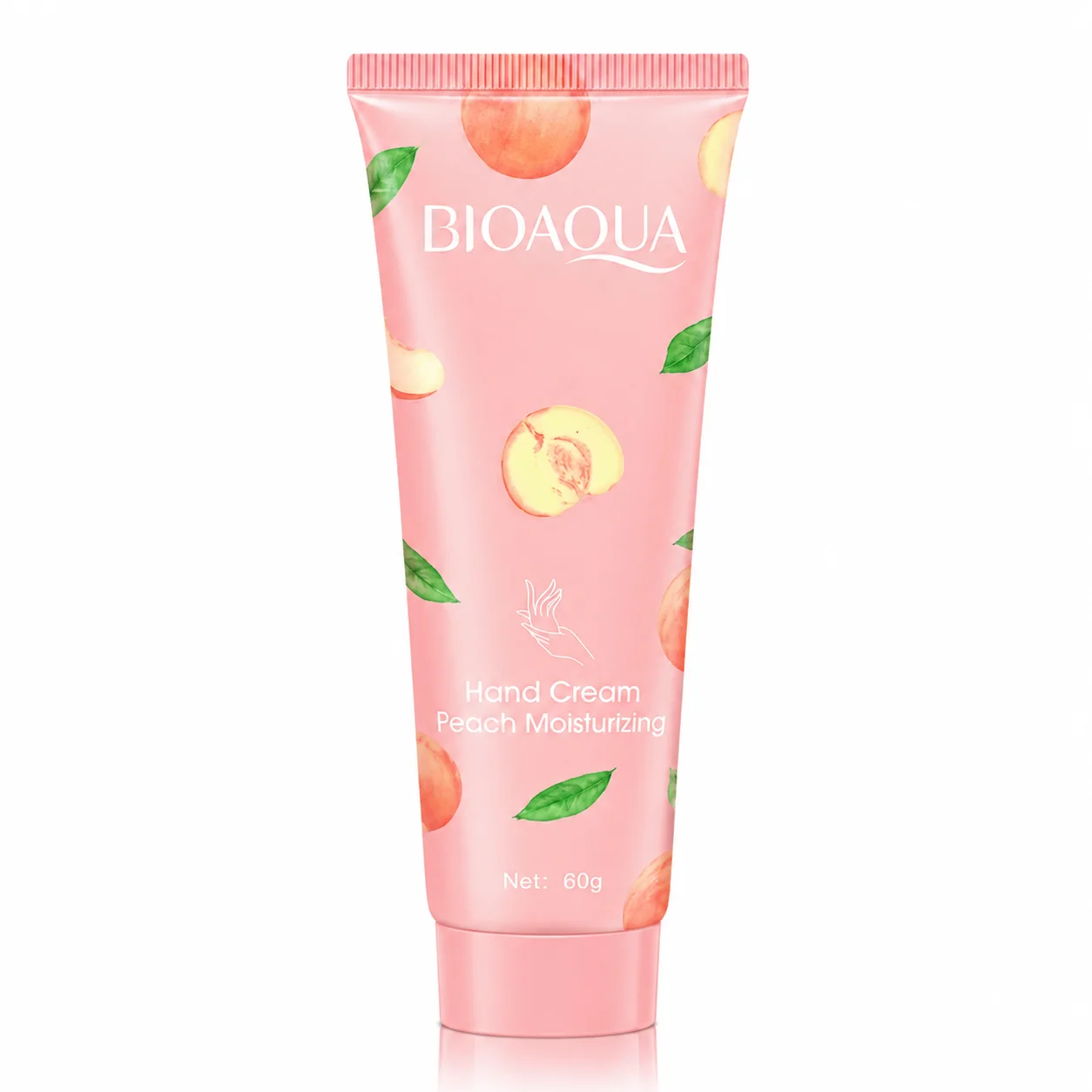 کرم مرطوب کننده دست عصاره هلو بیوآکوا مدل Peach Moisturizing
