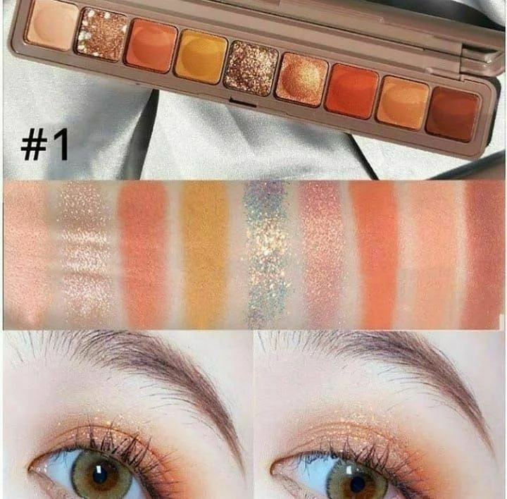 پالت سایه چشم 8 رنگ هدی موجی مدل Soft Eye Shadow - تصویر 6