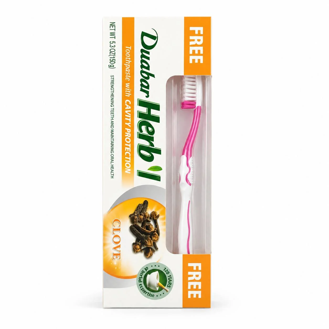 پک خمیر دندان و مسواک دابور Herb’l 