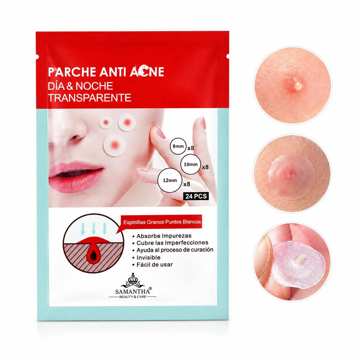 پچ ضد جوش هیدروکلوئید Karité مدل AC MILD Red Spot Patch