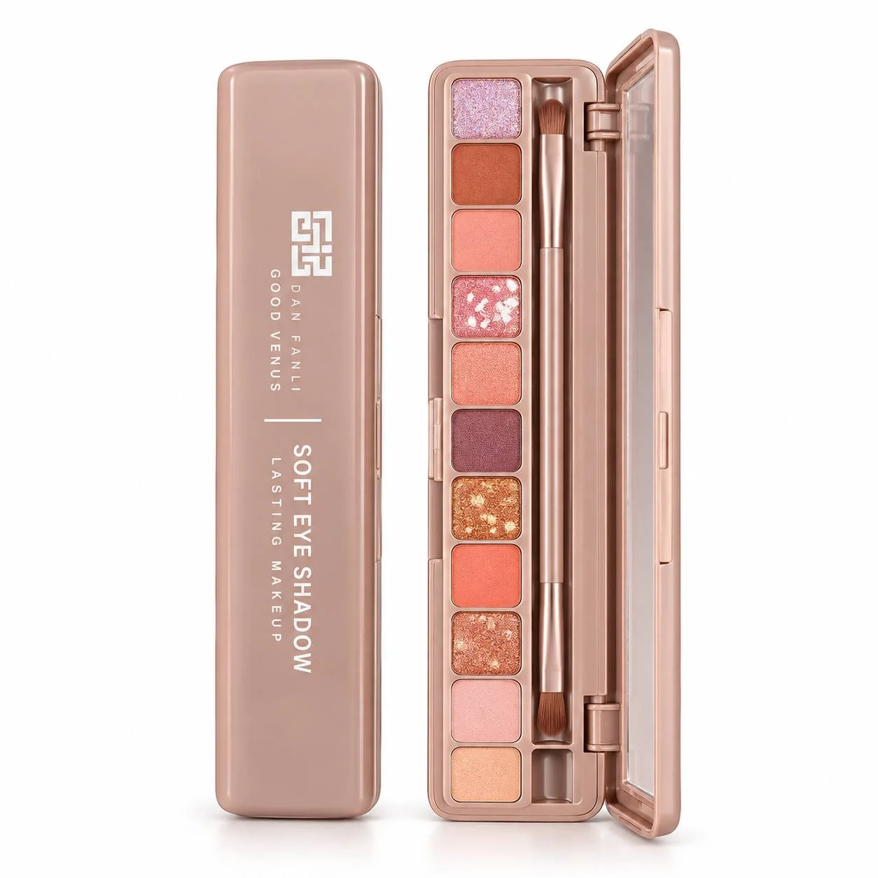 پالت سایه چشم 8 رنگ هدی موجی مدل Soft Eye Shadow