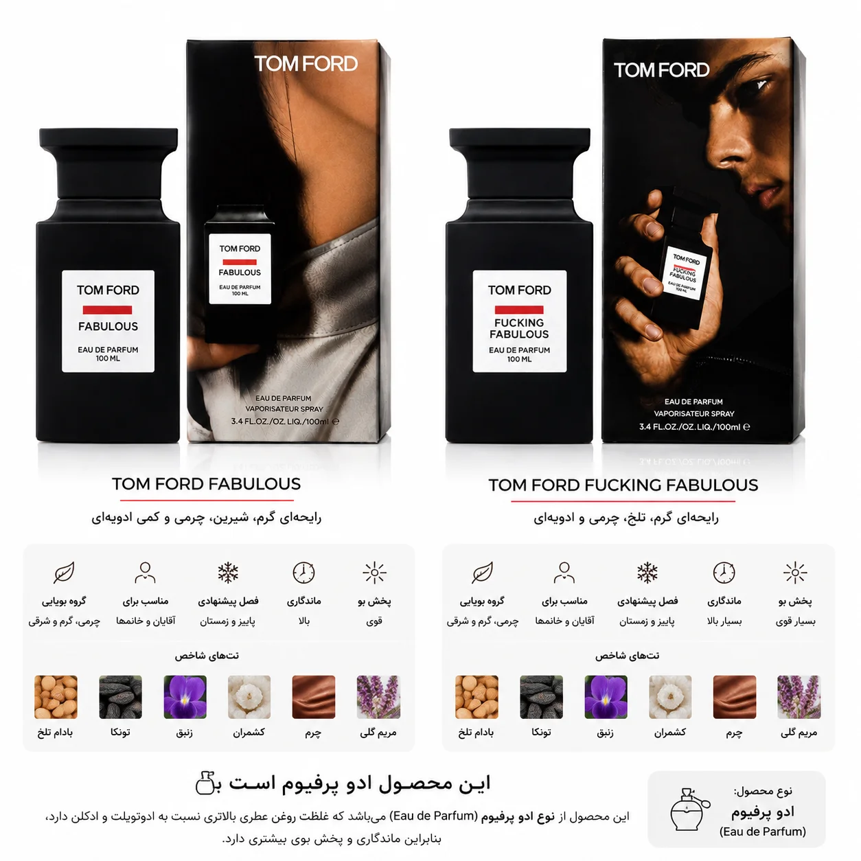 ادو پرفیوم تام فورد فابولوس / فاکینگ فابولوس