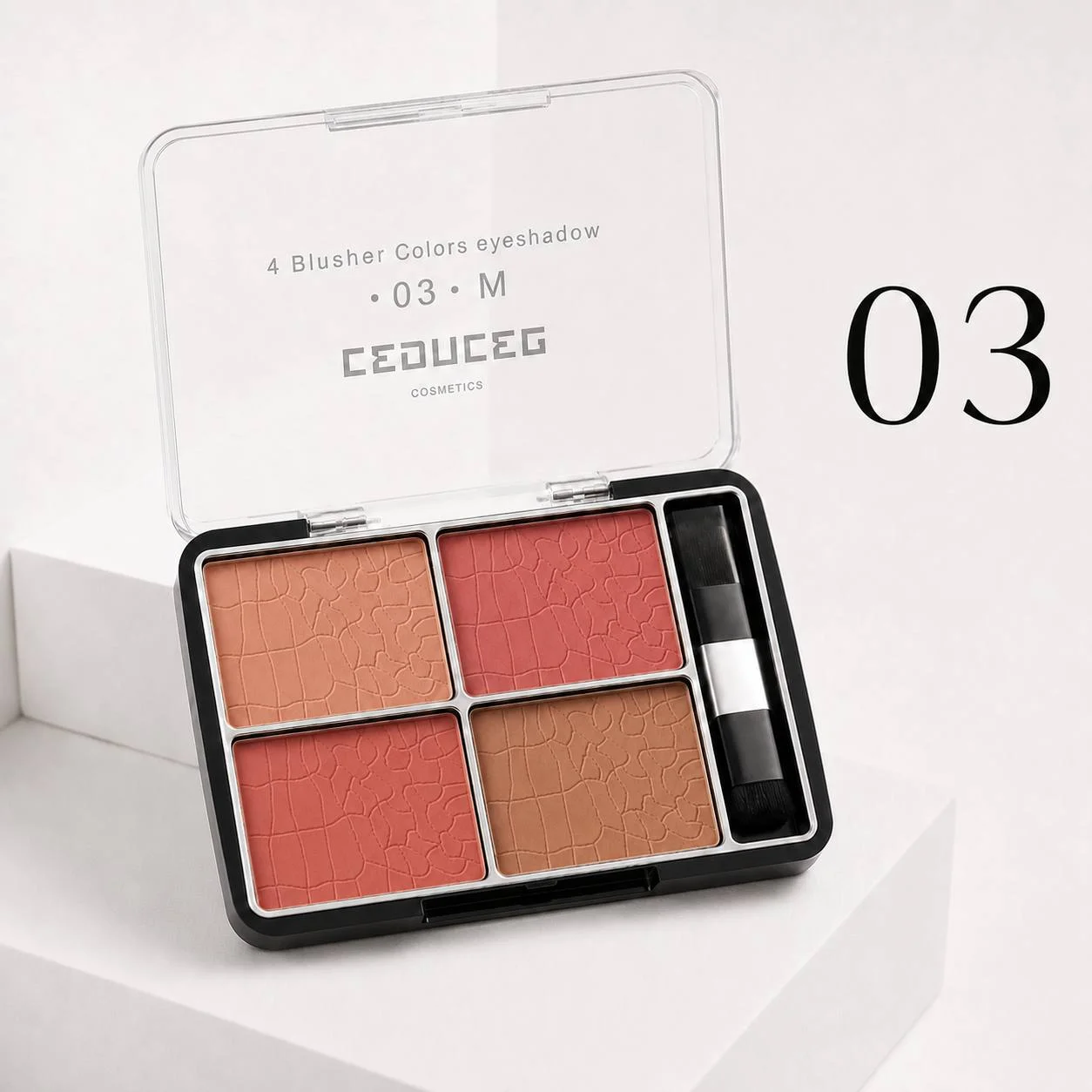 پالت رژگونه ۴ رنگ CEDOUCEG - تصویر 4