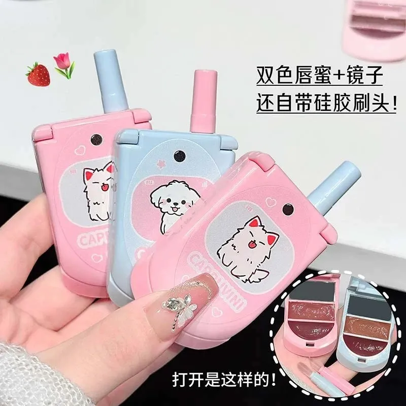 پالت رژ ژله ای طرح موبایل