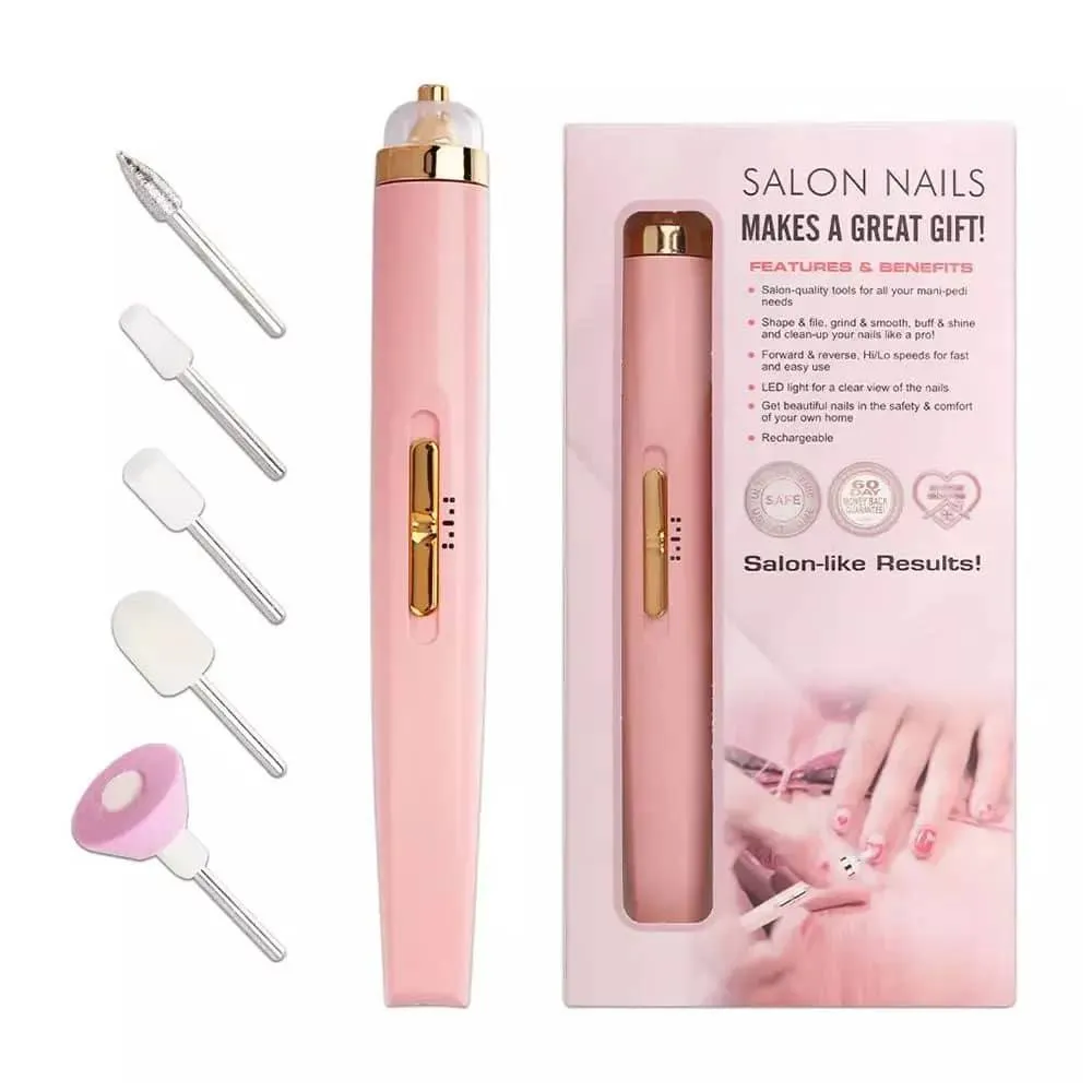 ست مانیکور و پدیکور برقی شارژی Salon Nails