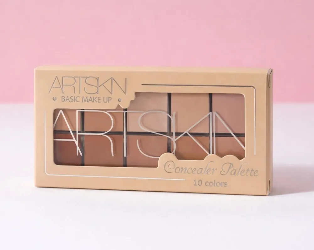 پالت کانسیلر 10 رنگ حرفه‌ای ARTSKIN