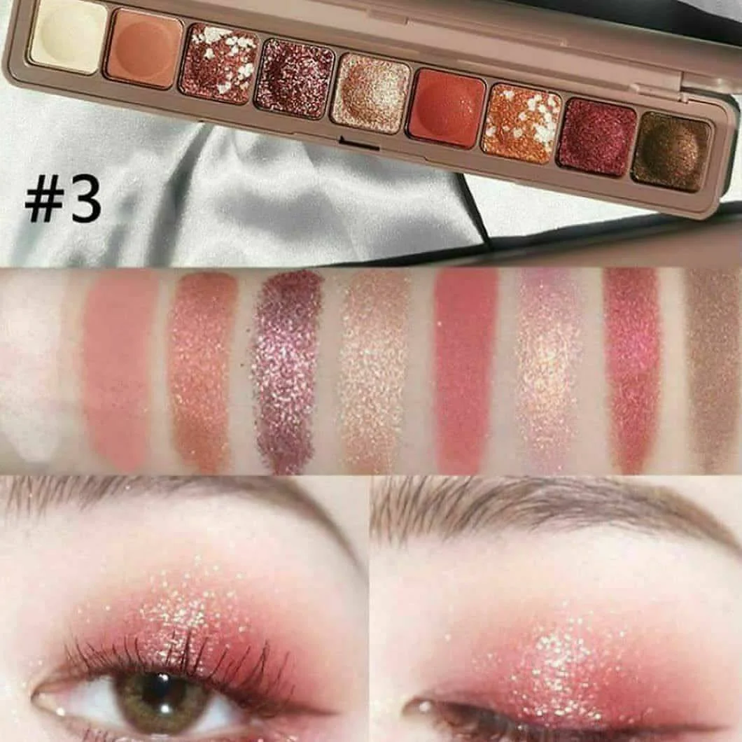 پالت سایه چشم 8 رنگ هدی موجی مدل Soft Eye Shadow - تصویر 5