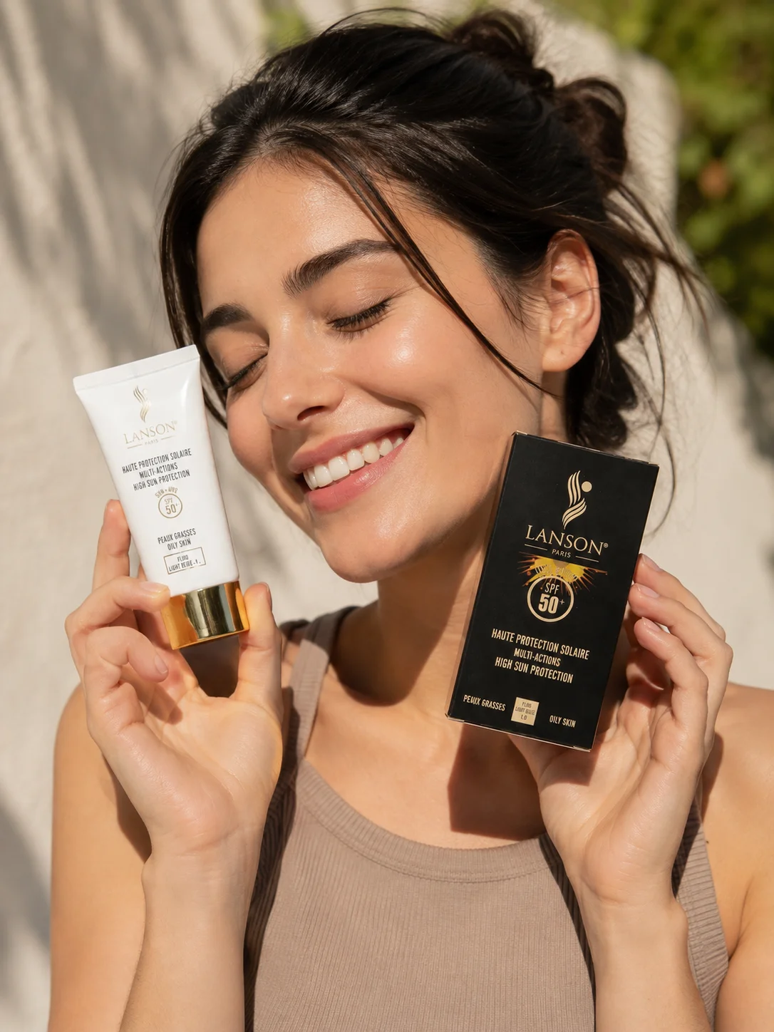 کرم ضد آفتاب رنگی لانسون SPF 50