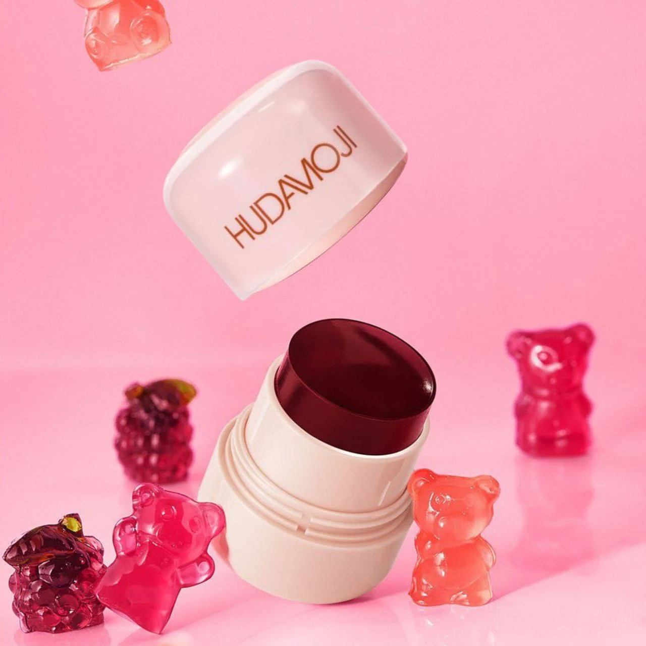 رژگونه ژله‌ای پاستیلی استیکی هوداموجی مدل Jelly Blush Stick - تصویر 3